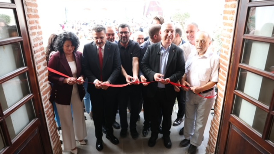 KURTULUŞ GÜNÜNDE TARİHİ TABAKHANE, RESTAURANT OLARAK BERGAMA’YA KAZANDIRILDI